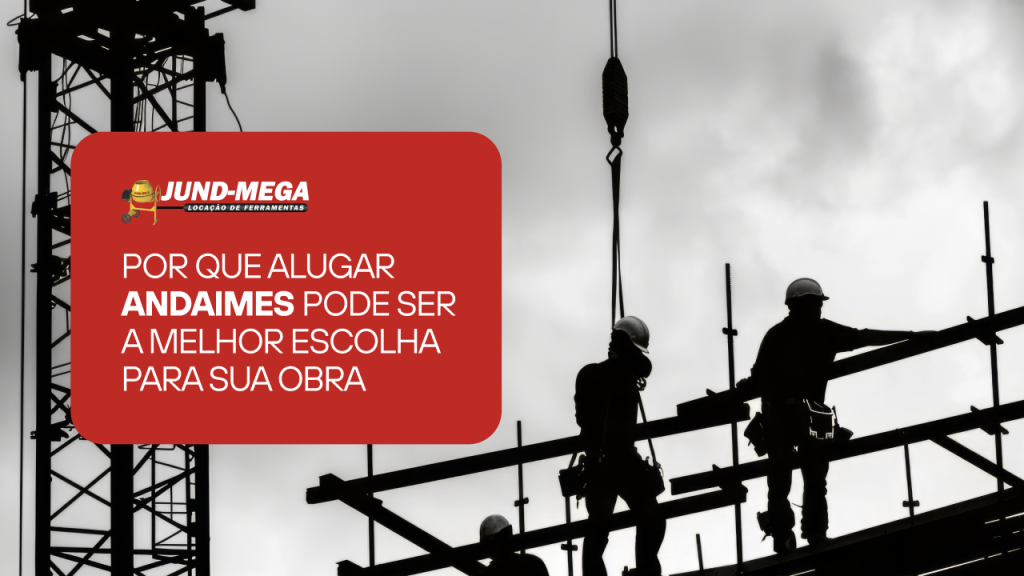 Andaimes em obra